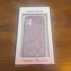 Purple Chrome Floral Samsung Galaxy S20 Phone Case 💜